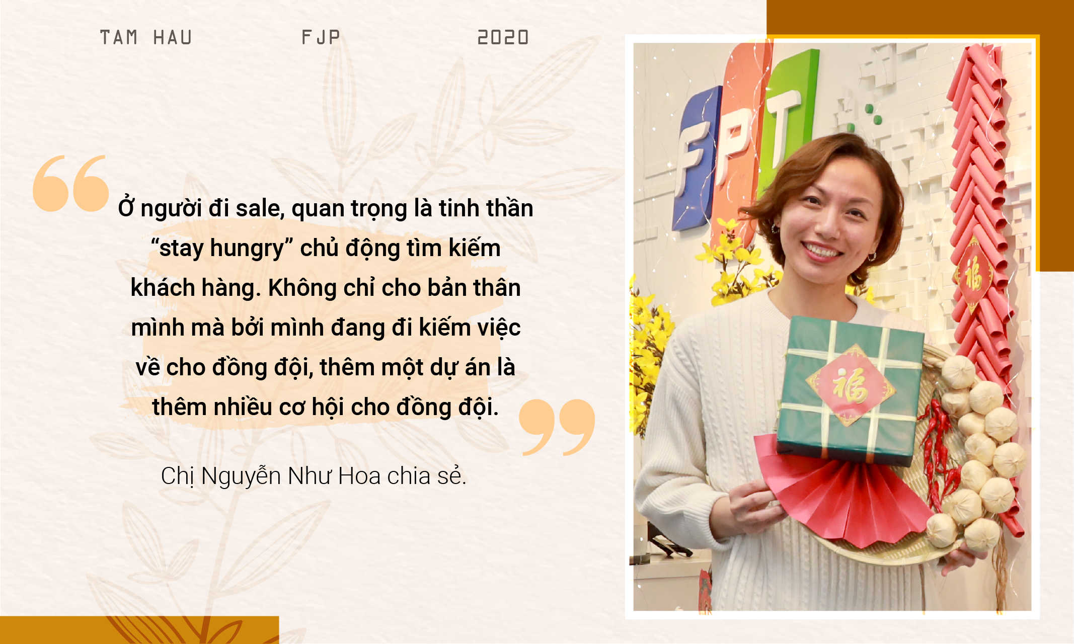 Á hậu 2 FJP 2020: “Làm sale thì không được kêu”