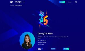 Bình chọn cho ứng viên FPT 13 Under 35 Dương Thị Nhàn