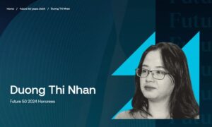 FJP có nữ thủ lĩnh trẻ lọt danh sách Top 50 Future của PMI