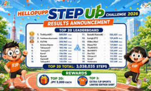 HELLOPUPP STEP UP CHALLENGE 07.2026 結果発表！