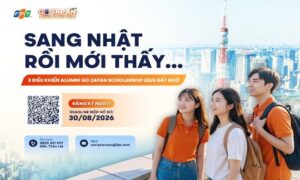 “Sang Nhật rồi mới thấy…” – 3 điều Alumni Go Japan Scholarship 2026 đều bất ngờ