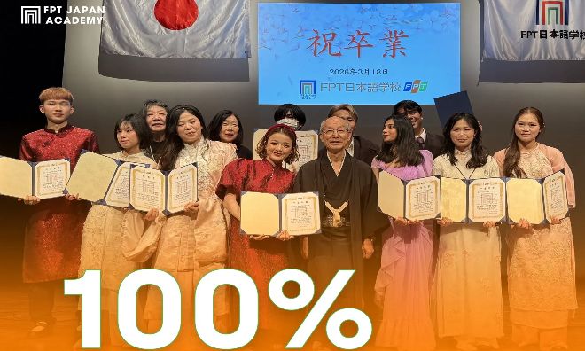 100％合格！2026年10月期COE、FPT Japan Academyの新たな誇りあるマイルストーンに