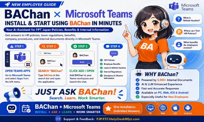 One Feature One Wow #14 ~ BAChan 新しいFJPerの心強いパートナー