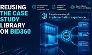 FJP、Bid360のケーススタディ資産の再利用を推進